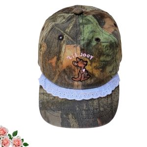 Advantage Timber Camouflage Cap Hat Lil Joey Kangaroo Accent Infant Size OS
